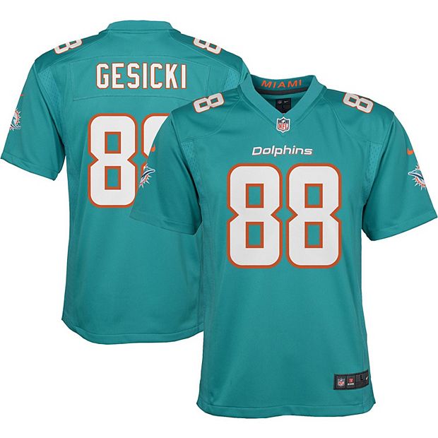 Nike Men's Nike Mike Gesicki Aqua Miami Dolphins Alternate Game Jersey