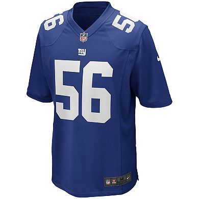 Men's Nike Lawrence Taylor Royal New York Giants Game Retired Player Jersey