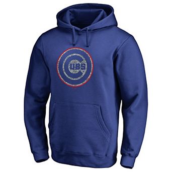 Men's Fanatics Branded Royal Chicago Cubs Static Logo Pullover Hoodie