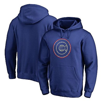 Men's Fanatics Branded Royal Chicago Cubs Static Logo Pullover Hoodie