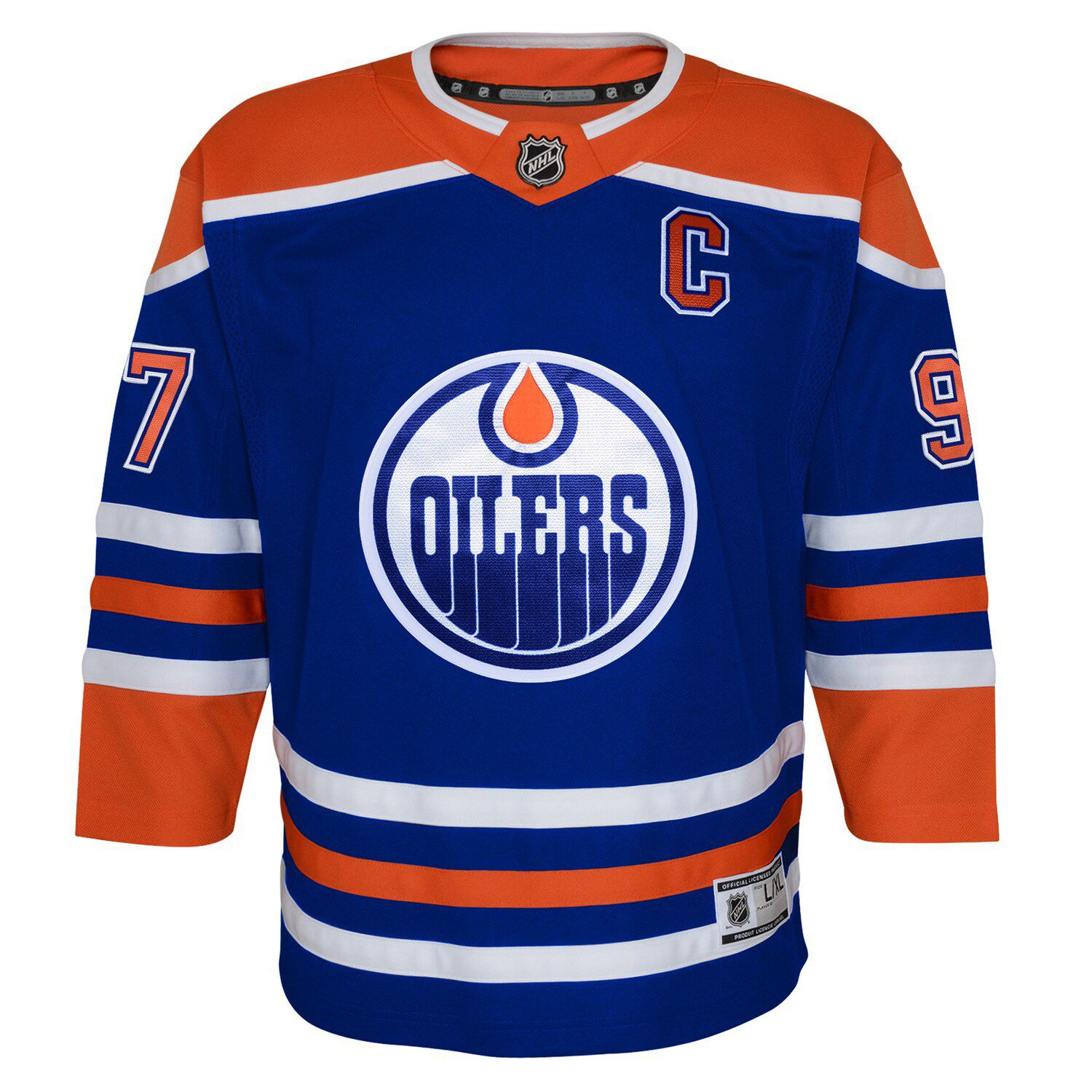 Youth Connor McDavid Edmonton Oilers White Jersey – Adidas – Stitched & Embroidered