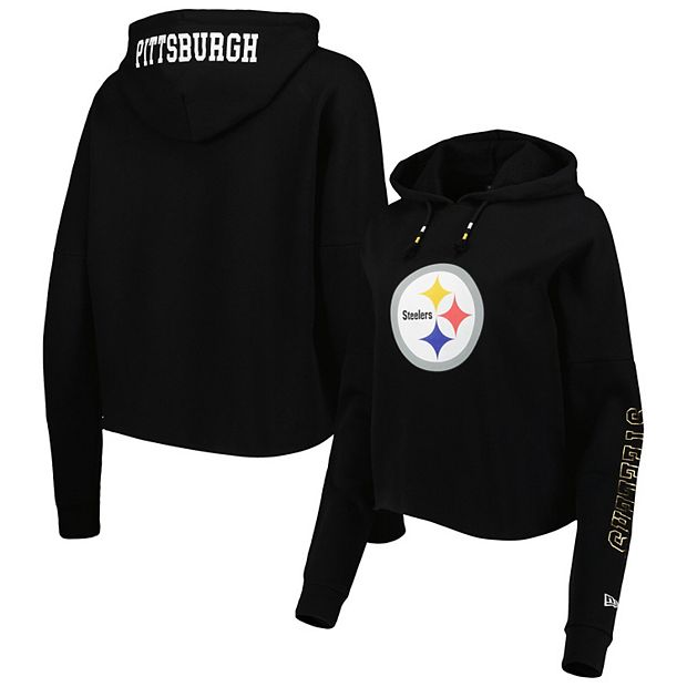 Pittsburgh Steelers Under Armour Women's White Fleece Hoodie