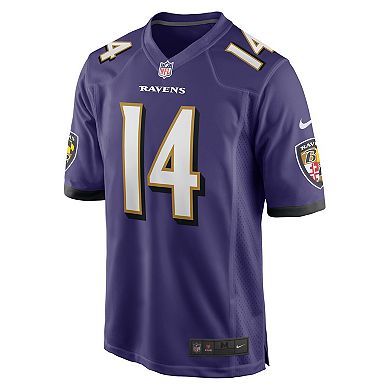 Men's Nike Kyle Hamilton Purple Baltimore Ravens 2022 NFL Draft First ...