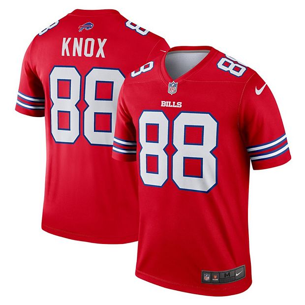 Men s Nike Dawson Knox Red Buffalo Bills Legend Jersey