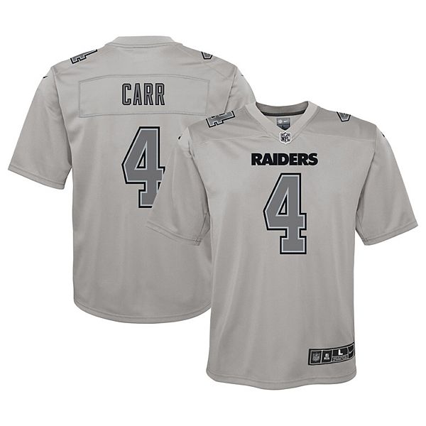 Mens Las Vegas Raiders Derek Carr Nike White Game Jersey 