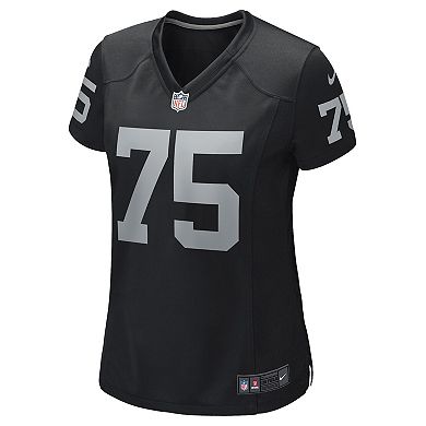 Women's Nike Howie Long Black Las Vegas Raiders Game Retired Player Jersey