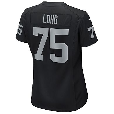 Women's Nike Howie Long Black Las Vegas Raiders Game Retired Player Jersey
