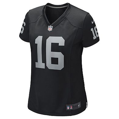 Women's Nike Jim Plunkett Black Las Vegas Raiders Game Retired Player Jersey