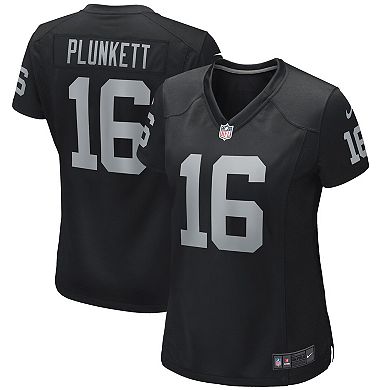 Women's Nike Jim Plunkett Black Las Vegas Raiders Game Retired Player Jersey