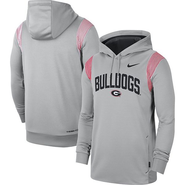 Denver Broncos Nike Performance Sideline Lockup Full-Zip Hoodie - Gray