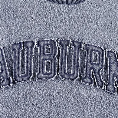 Women's Pressbox Navy Auburn Tigers Ponchoville Pullover Sweatshirt