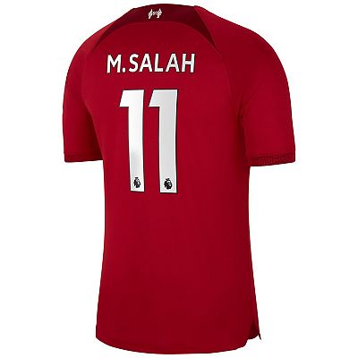 Mohamed Salah Liverpool Nike 2022/23 Home Player Jersey high quality - Red