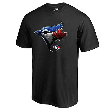 Men's Fanatics Branded Black Toronto Blue Jays Midnight Mascot T-Shirt
