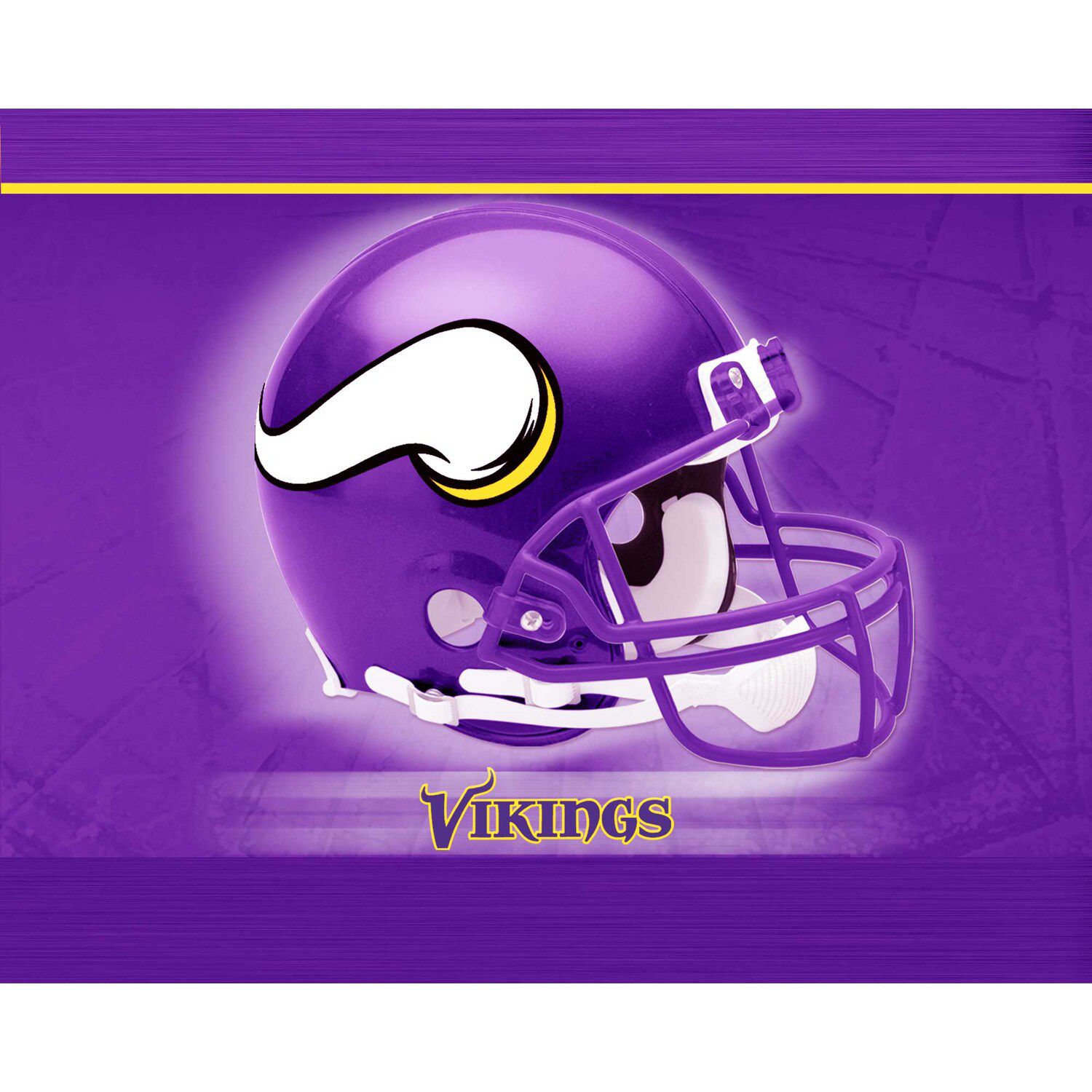 Minnesota Vikings Riddell Speed Mini Helmet - 1983-2001 Throwback