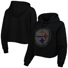 Steelers Women's Touch Laid Back Velour Hoodie - XL