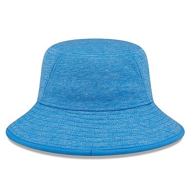 Men's New Era Heather  Blue Los Angeles Chargers Bucket Hat
