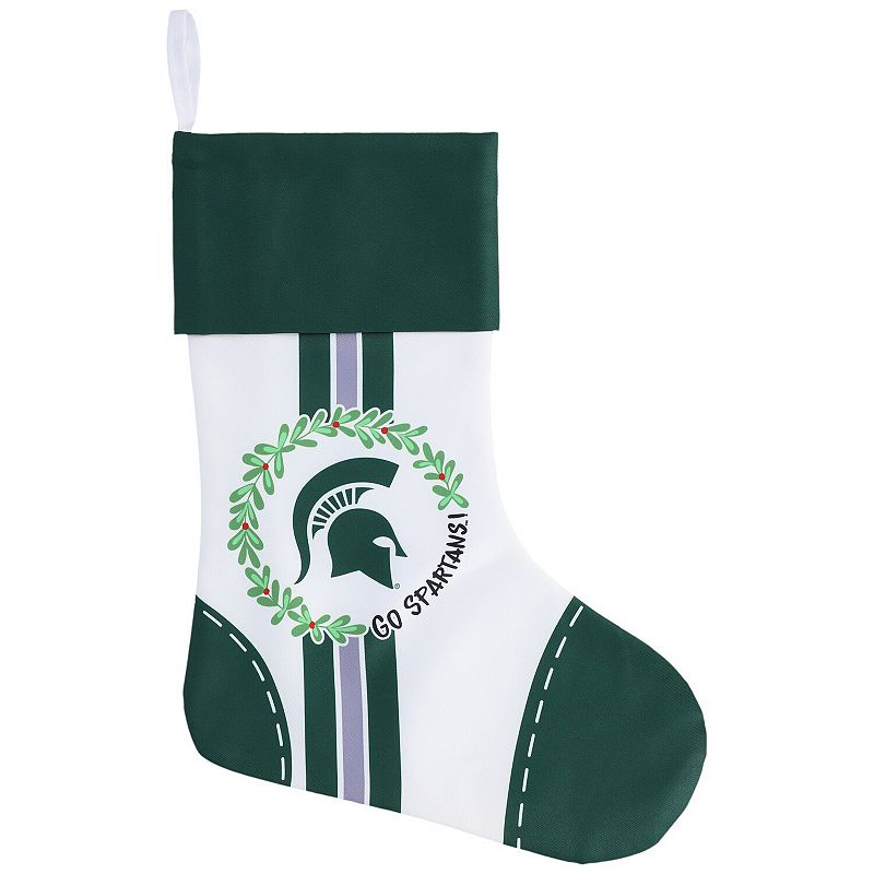 Michigan State Spartans Christmas Stocking, Multicolor
