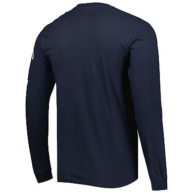 Men's Starter Navy Arizona Cardinals Halftime Long Sleeve T-Shirt