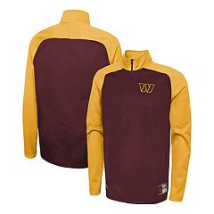 Women's Wear by Erin Andrews Burgundy Washington Commanders Bomber Full-Zip Jacket Size: Small