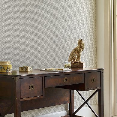 Laura Ashley Mr. Jones Dove Grey Wallpaper