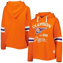 売れ筋商品|||コロシアム カットソー トップス レディース Women's Orange Clemson Tigers Loud and Proud Pullover Hoodie Orange Women's Colosseum Orange Clemson Tigers Distressed Heather