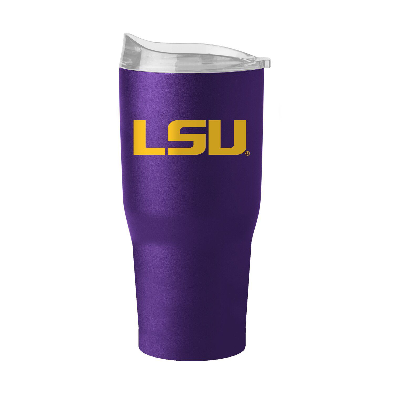 LSU 16oz Gameday Curved Beverage Glass