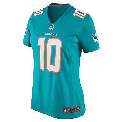 Women's Nike Tyreek Hill Aqua Miami Dolphins Player Jersey