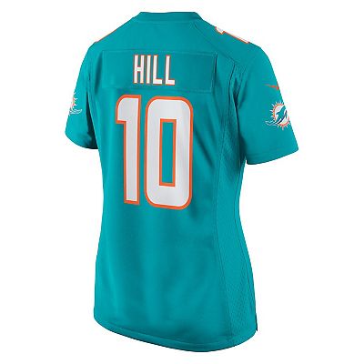 Women s Nike Tyreek Hill Aqua Miami Dolphins Player Jersey