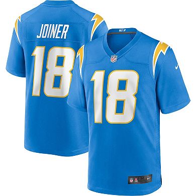 Men's Nike Charlie Joiner Powder Blue Los Angeles Chargers Game Retired Player Jersey