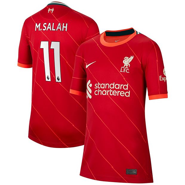 Liverpool Mo Salah 11 Kids Jersey Set and Shorts / Liverpool 