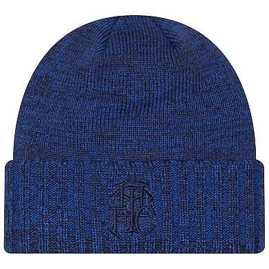Men's New Era Navy Tottenham Hotspur Logo Heritage Cuffed Knit Hat