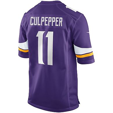 Men's Nike Daunte Culpepper Purple Minnesota Vikings Game Retired Player Jersey