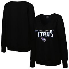 Tennessee Titans Women's V Neck T-Shirt Summer Casual Relaxed Fit  Shift Dress