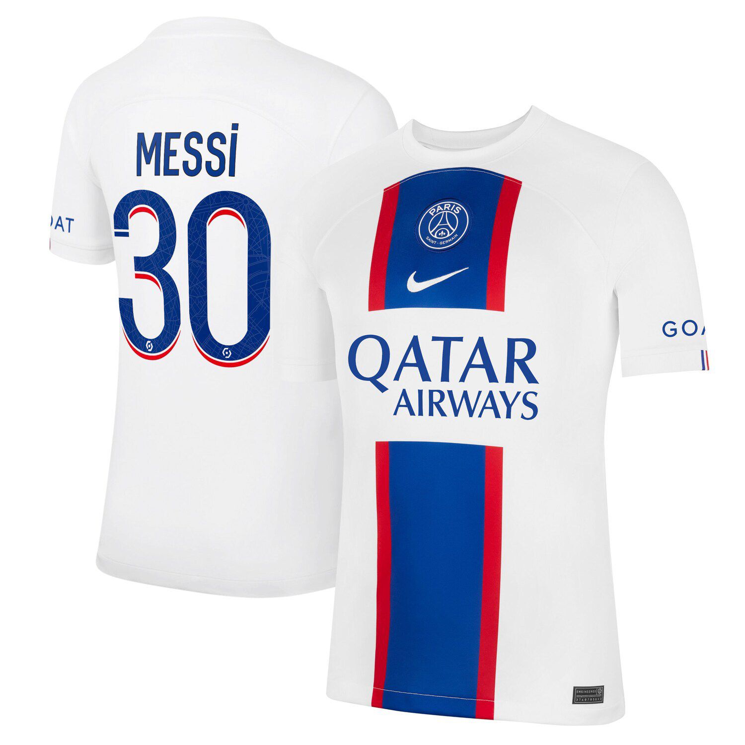 psg messi men's jersey