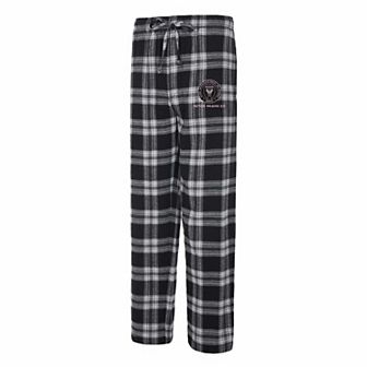 Women's Concepts Sport Black Inter Miami CF Mainstay Flannel Pants