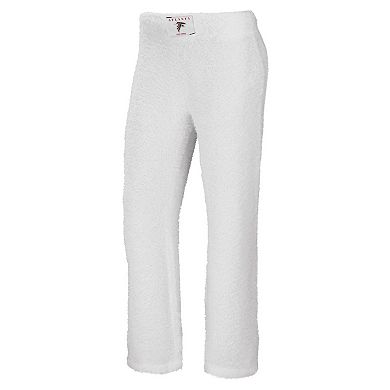 Women's WEAR by Erin Andrews Cream Atlanta Falcons Cozy Scoop Neck Tank Top & Pants Sleep Set