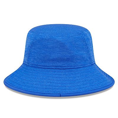 Men s New Era Heather Royal Los Angeles Rams Bucket Hat