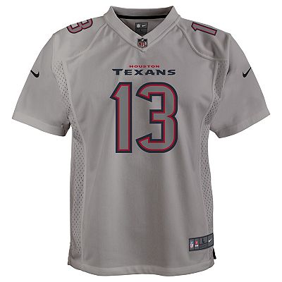 Youth Nike Brandin Cooks Gray Houston Texans Atmosphere Game Jersey
