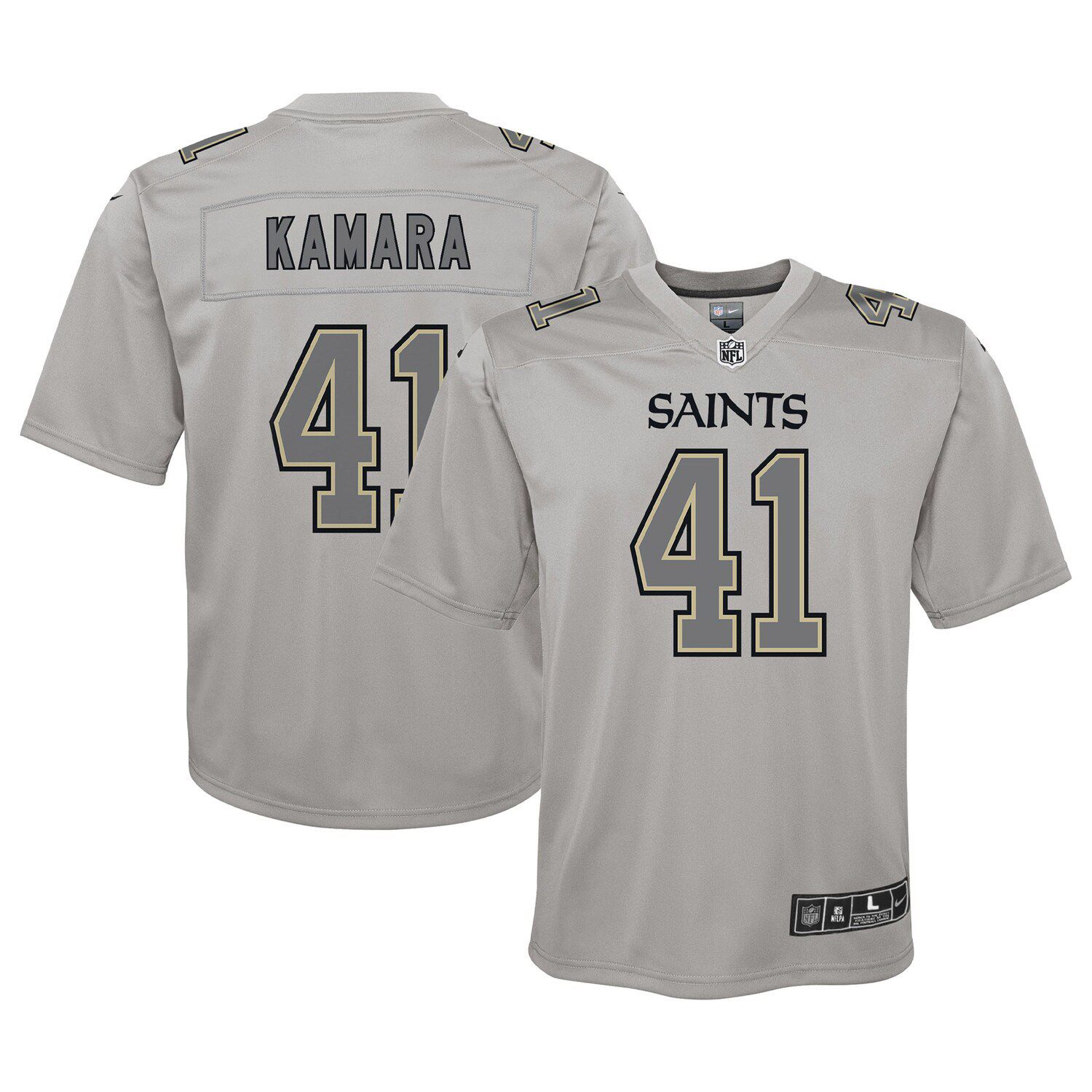 Alvin Kamara New Orleans Saints Nike Youth 2018 Game Jersey - White