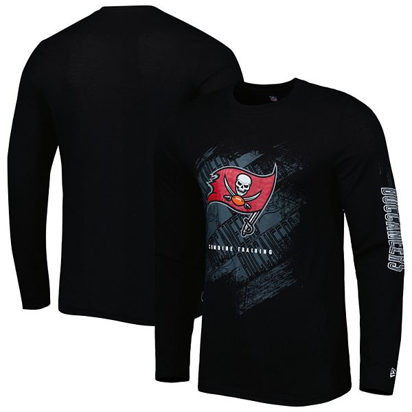 Men's New Era Black Tampa Bay Buccaneers Combine Authentic Action Long  Sleeve T-Shirt