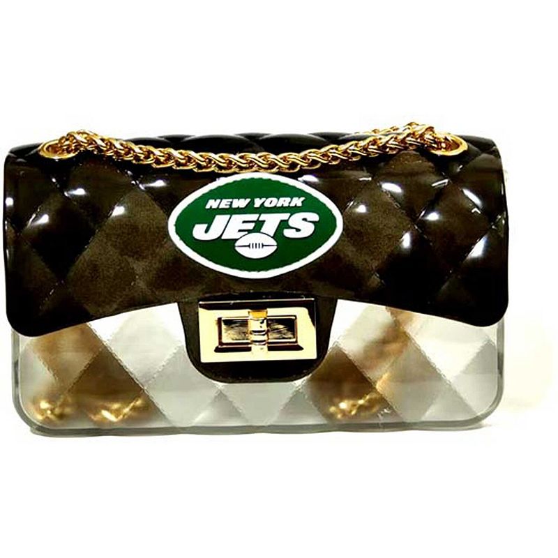Cuce New York Jets Jelly Crossbody Purse, Multicolor