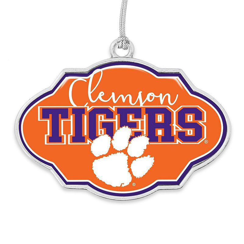 Clemson Tigers Frame Holiday Ornament, Multicolor