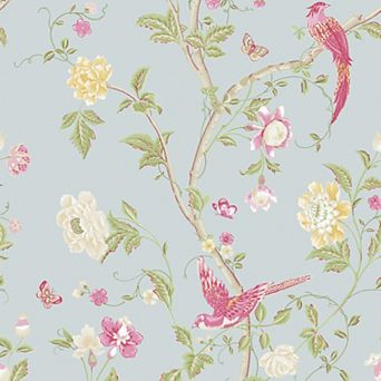 Laura Ashley Summer Palace Peony Wallpaper
