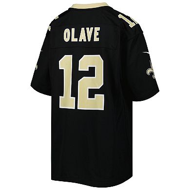 Youth Nike Chris Olave Black New Orleans Saints Game Jersey