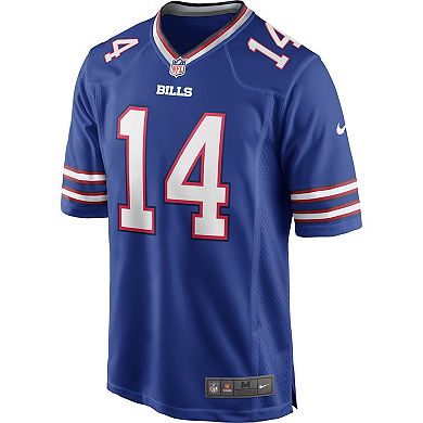 Men's Nike Frank Reich Royal Buffalo Bills Game Retired Player Jersey