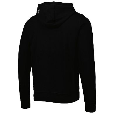 Men's New Era Black New Orleans Saints Ink Dye Pullover Hoodie