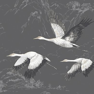 Laura Ashley Animalia Midnight Wallpaper