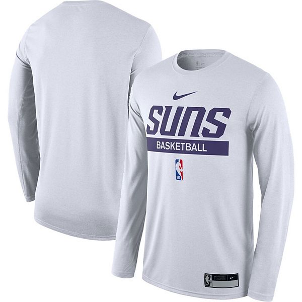 Nike Men's Phoenix Suns Grey Practice T-Shirt, Small, Gray