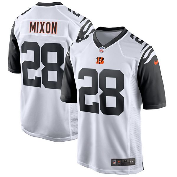 Men's Nike Joe Mixon White Cincinnati Bengals Alternate Game Jersey