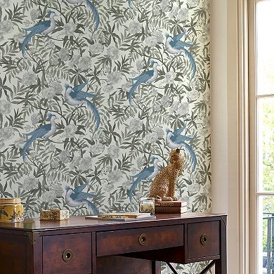 Laura Ashley Osterley Rosewood Wallpaper